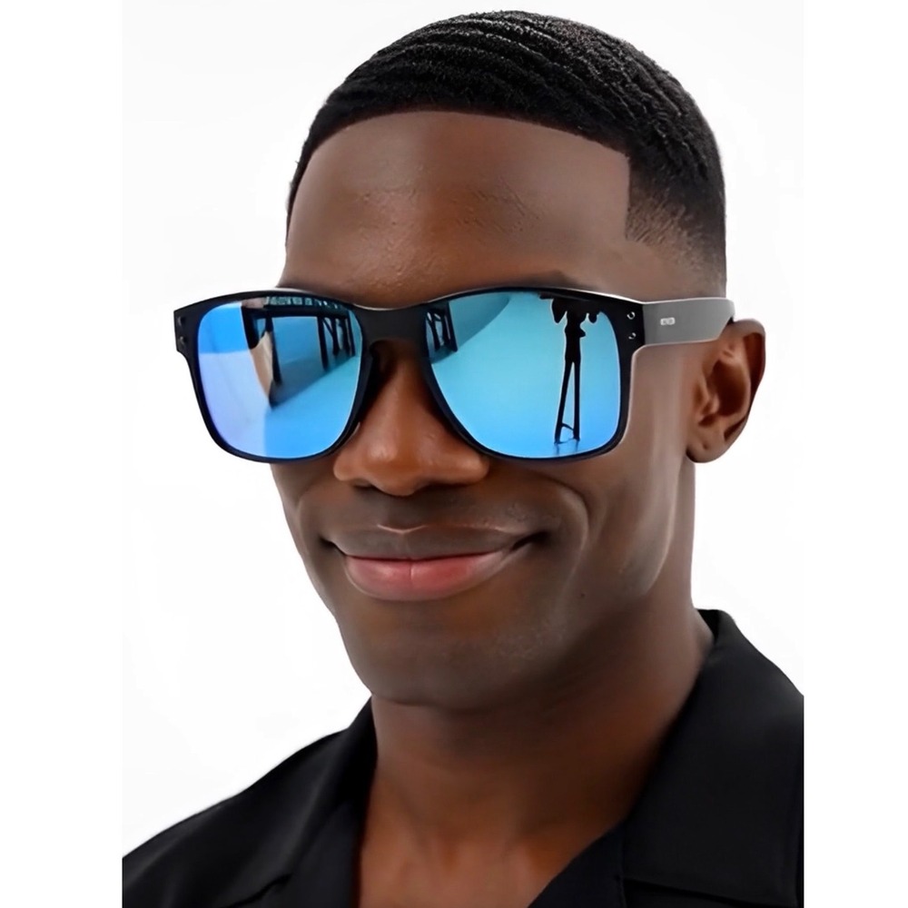 Polarized Sunglasses Mens Rectangular Driving Fishing Outdoor Sports Shades‎ New